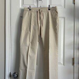 Banana Republic Women's Cream Trousers